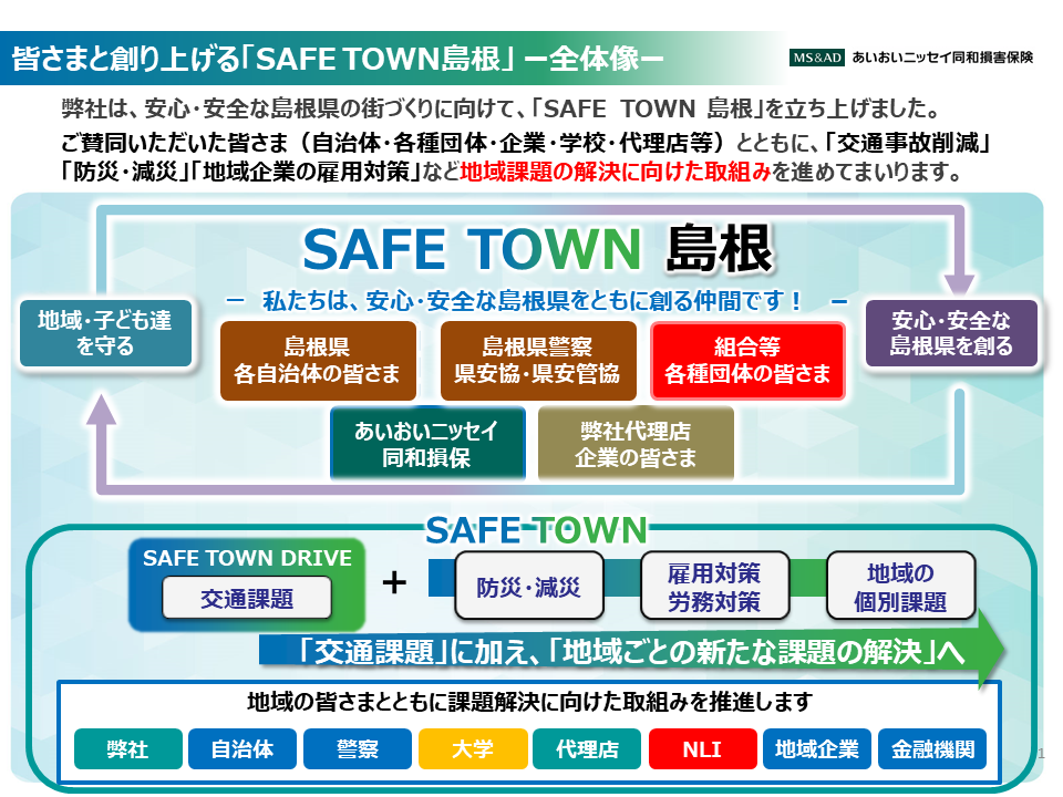 「SAFETOWN島根」キックオフミーティング