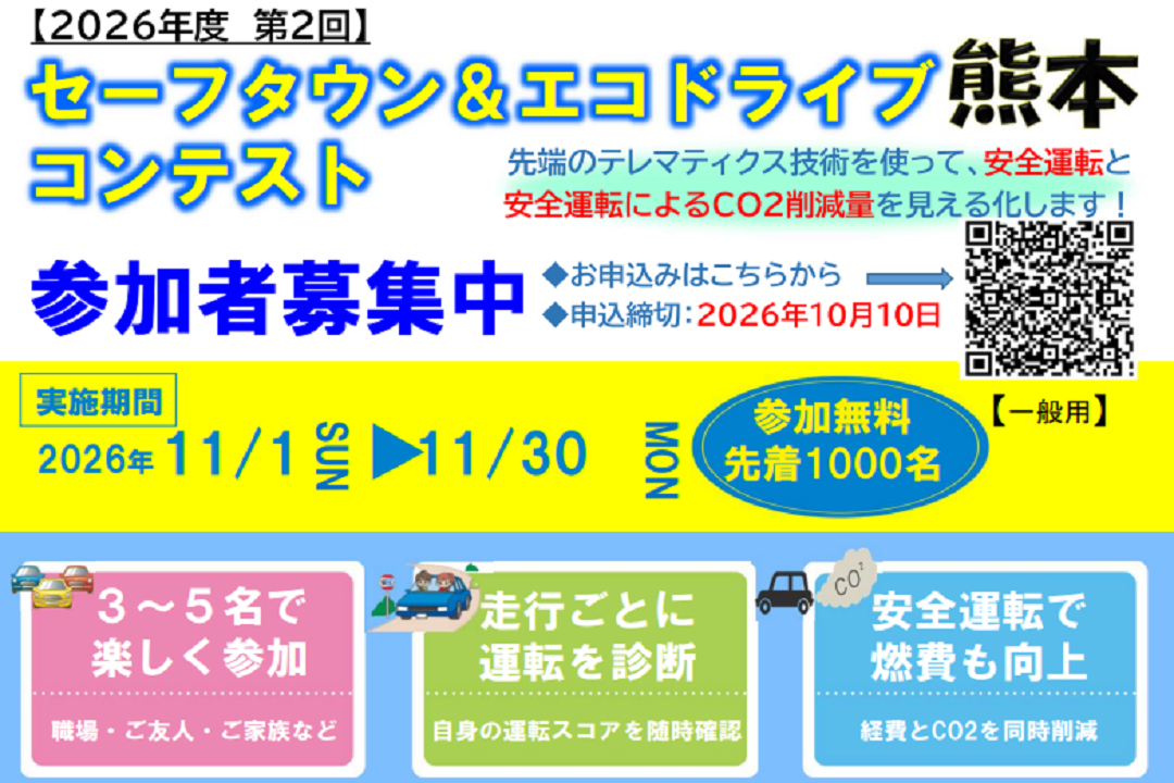 セーフタウン＆エコドライブ コンテスト　熊本