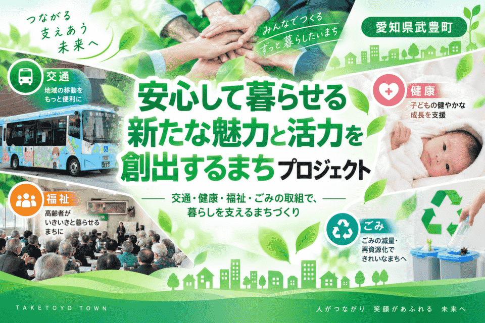 安心して暮らせる新たな魅力と活力を創出するまちプロジェクト愛知県武豊町