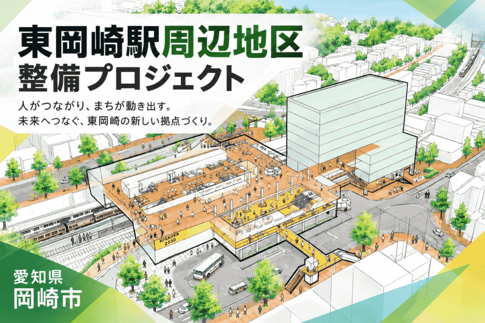 東岡崎駅周辺地区整備プロジェクト愛知県岡崎市
