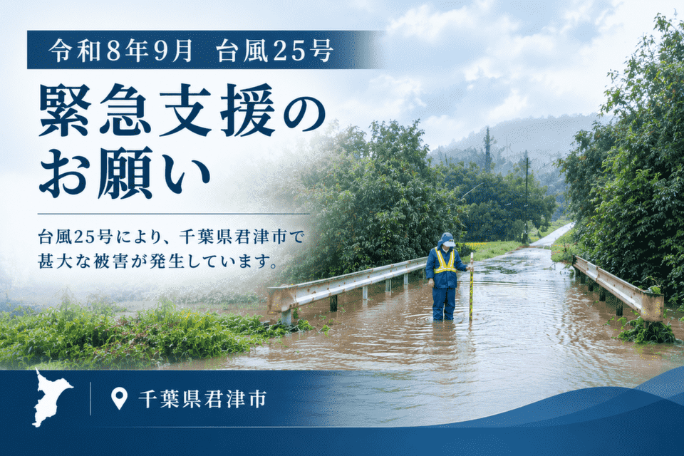 令和8年9月台風25号緊急災害支援