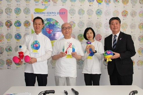 車いす寄贈を通じて、誰もが安心して移動できる社会へ～GREEN×EXPO 2027と連携してアクセシビリティの重要性を伝える～