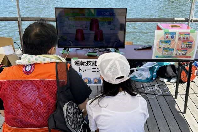 富山県「第39回 富山県民歩こう運動推進大会にて、脳トレ(運転技能向上トレーニング)」で出展しました