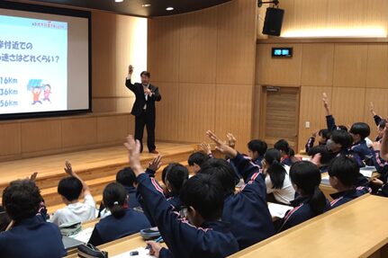 射水市「中学校で防災イベント３種類」を開催しました