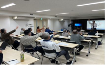 燕市「高齢運転者交通安全講演会」を開催しました