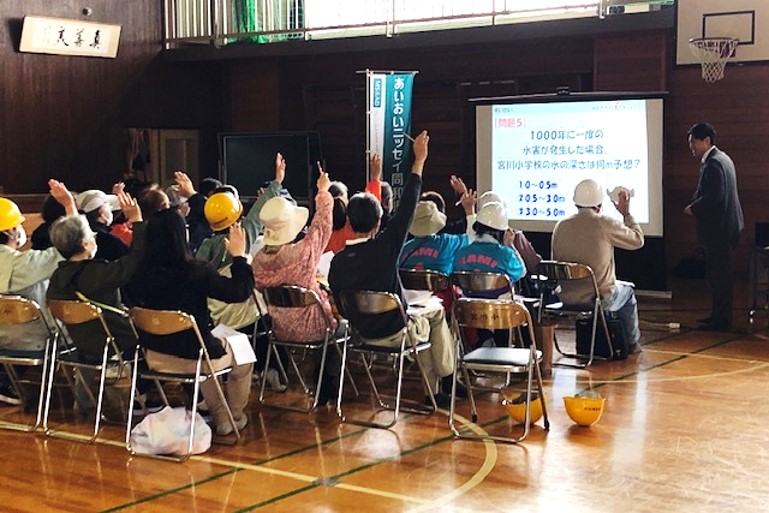 上市町「防災ワークショップ」を開催しました