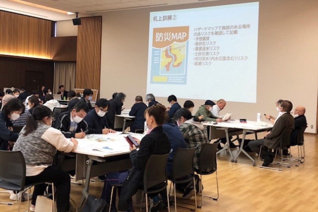 射水市「介護事業者向け地震ＢＣＰ訓練ワークショップ」を開催しました