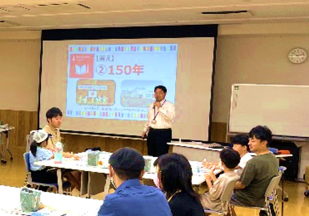 富山市「ＢＩＮＧＯで学ぼうＳＤＧｓ」を開催しました ！〔2023.8.26〕