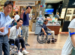神戸市「車いす街歩きイベント」を開催しました ！〔2023.8.19〕