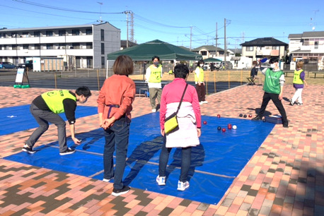 小山市「ボッチャ体験会」を開催しました