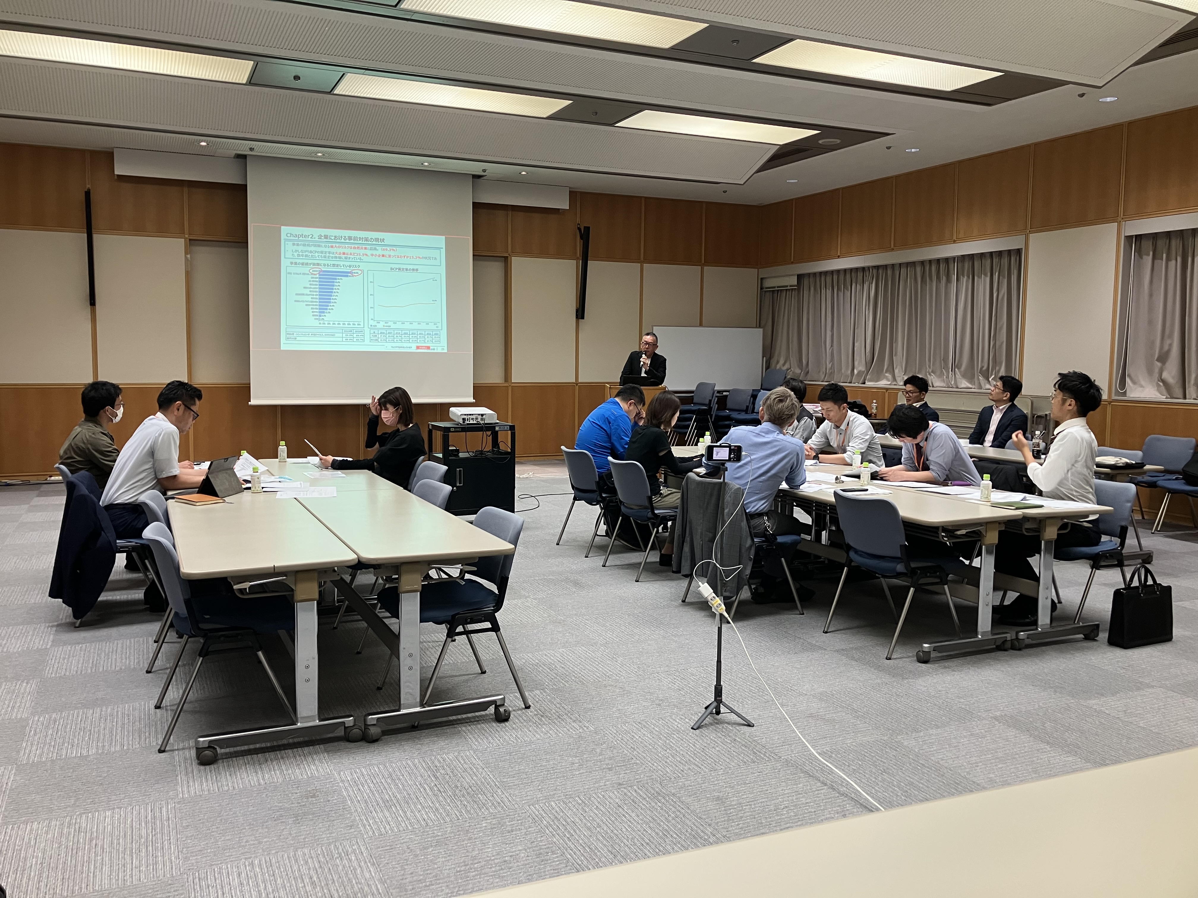 「事業継続力強化計画策定支援ワークショップセミナー」を開催　　　　